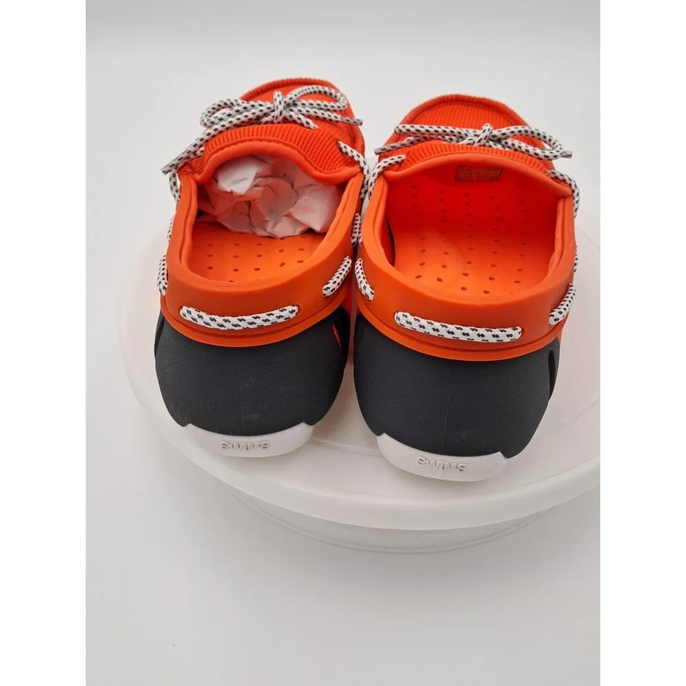Mens Swims Braided Loafers In‎ Orange-size 7-NIB angelsalon.in display picture 3